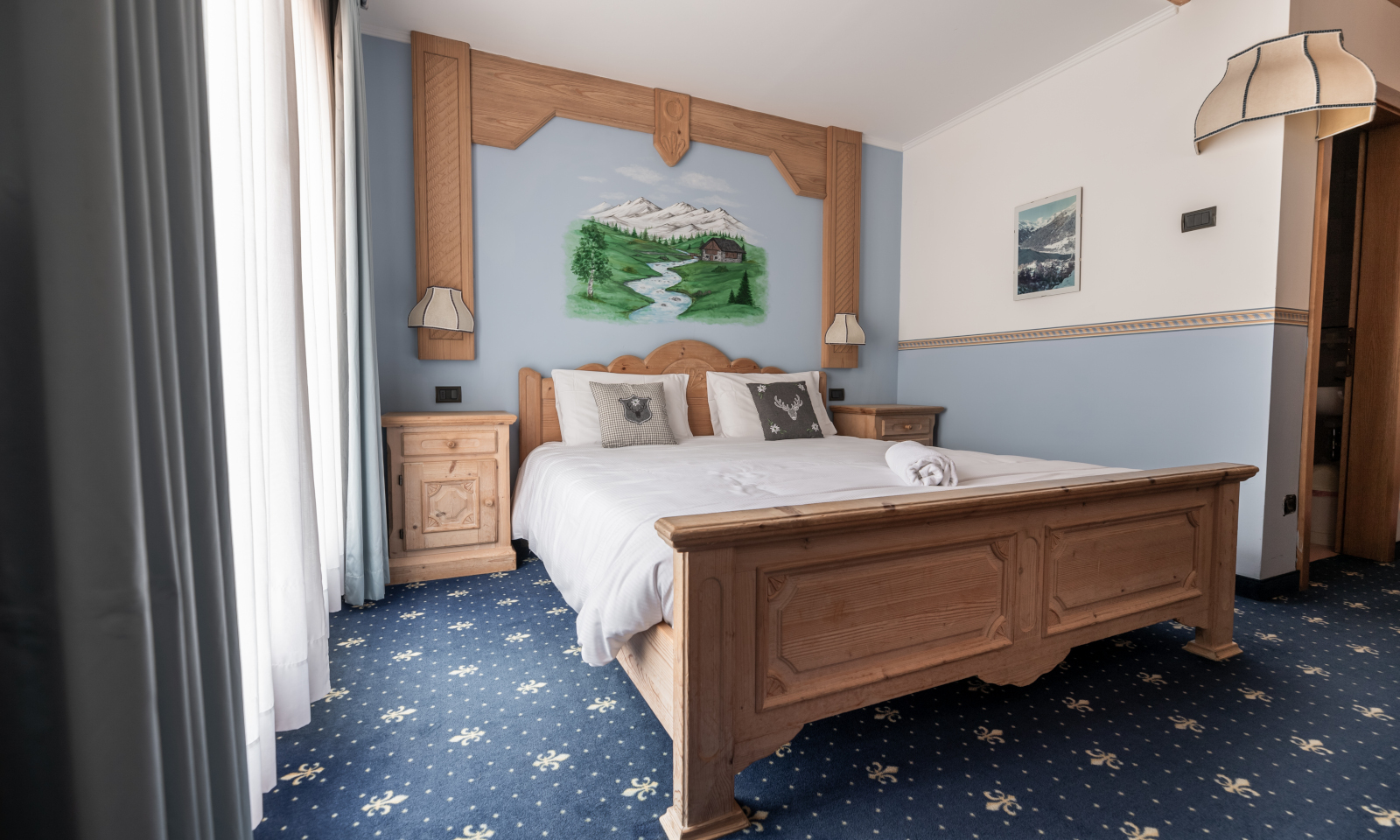 Alpenzimmer im Hotel Gran Zebrù im Val di Sole - Trentino