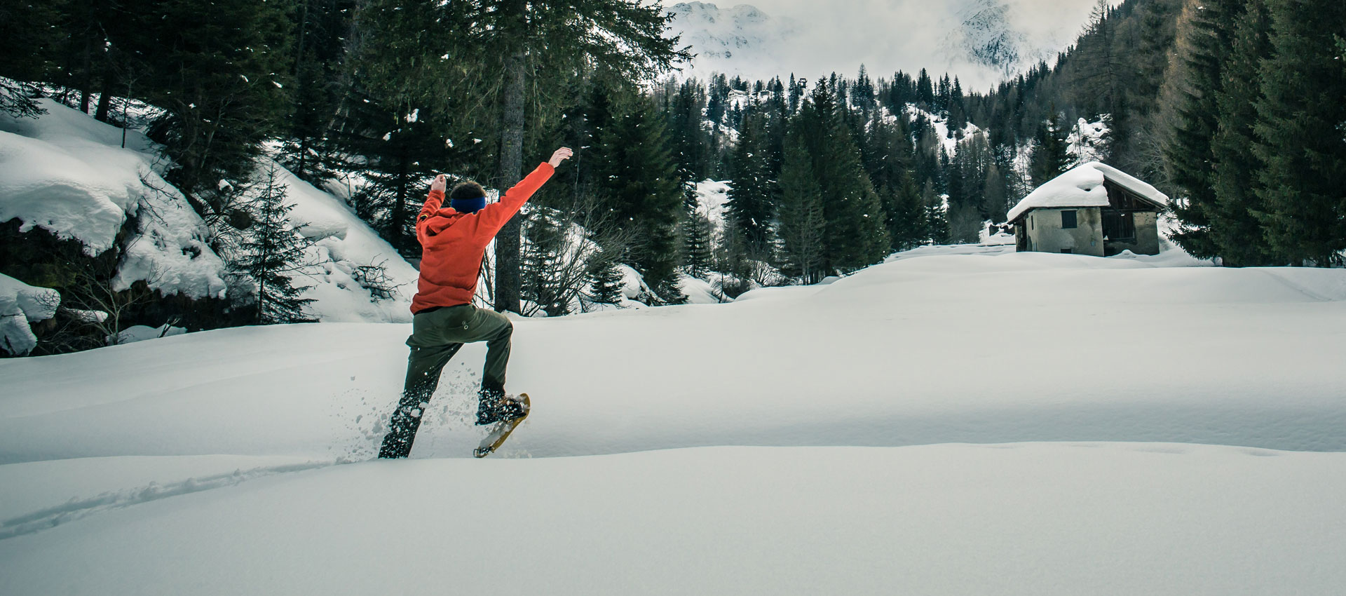 Passeggiate con le ciaspole in Val di Sole -Trentino